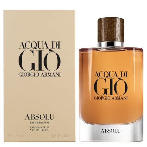 giorgio armani acqua di gio absolu men's cologne